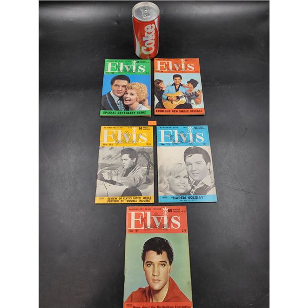 Vintage Miniature Elvis Magazines