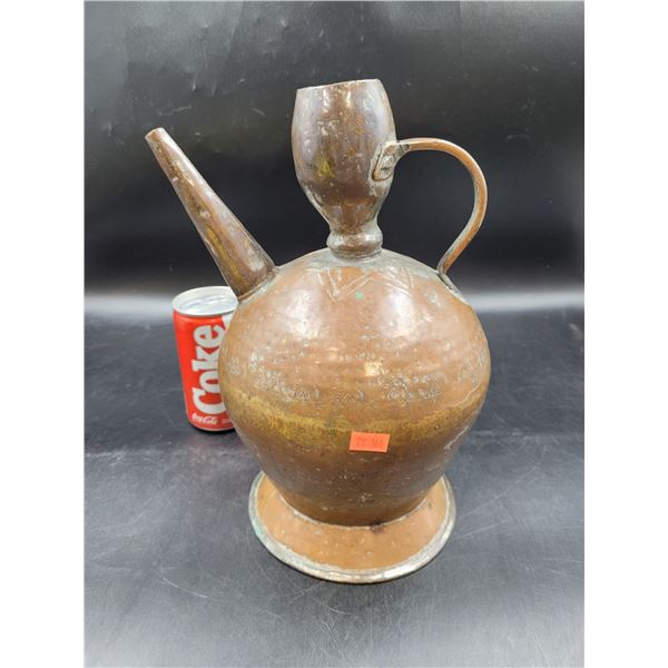 Antique Copper Ewer