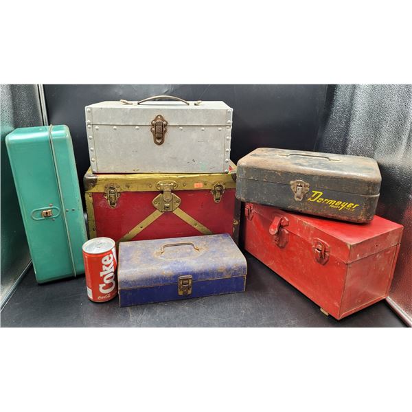 Vintage Trunks & Tool Boxes