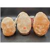 Image 1 : 3 Himalayan Salt Lamps