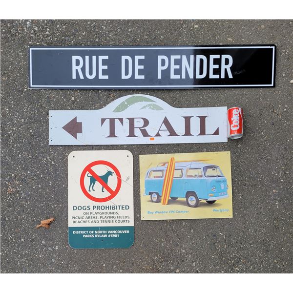 Metal Sign Lot