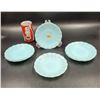 Image 1 : Pyrex Robin Egg Blue Plates