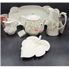 Image 1 : Antique Reflections Cream White Tea Set