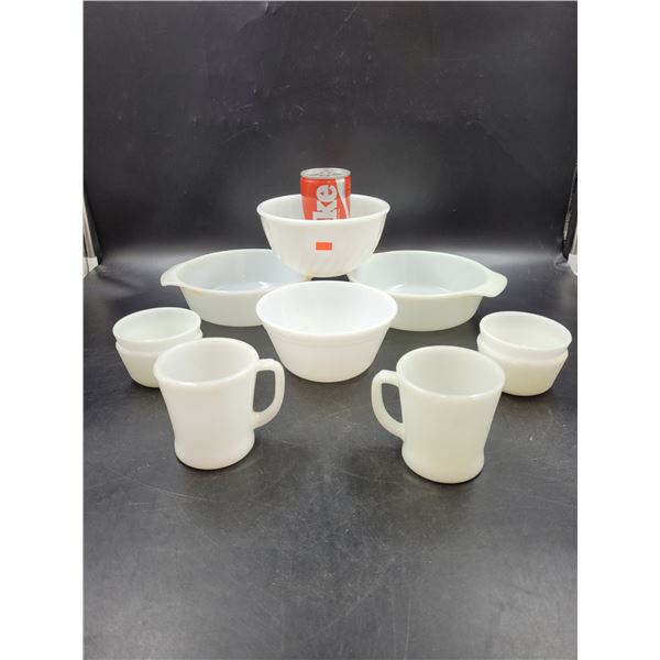 Pyrex Milk Glass Dishes