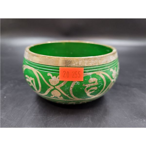 Vintage Brass Singing Bowl