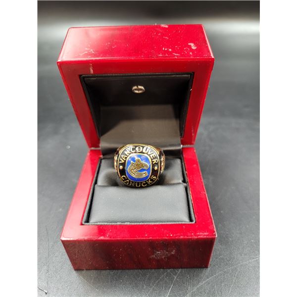 Brass Vancouver Canucks Ring