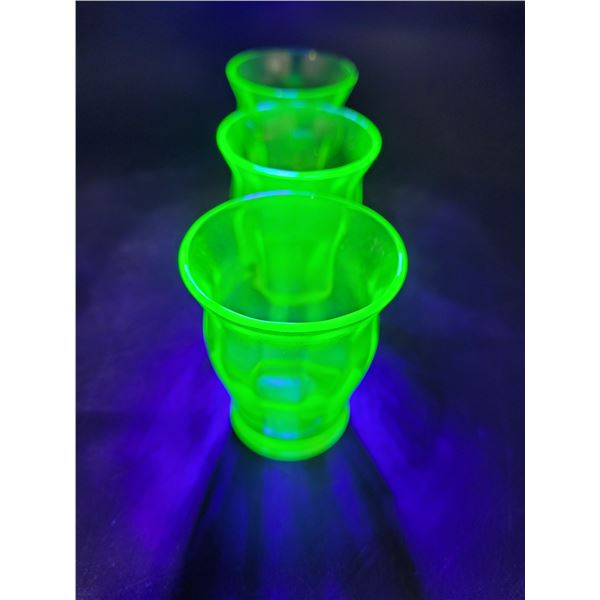 Uranium Glass Glasses