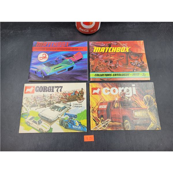 Vintage Matchbox & Corgi Model Cars Catalogues