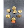 Image 1 : 1940's Canadian Navy Brass Buttons