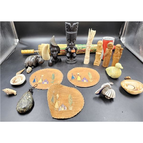 Carvings & Crafts Lot