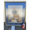 Image 1 : Framed George Baxter Queen Victoria Print