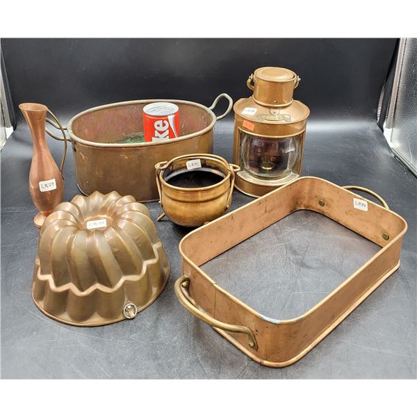 Vintage Copper/Brassware Lot