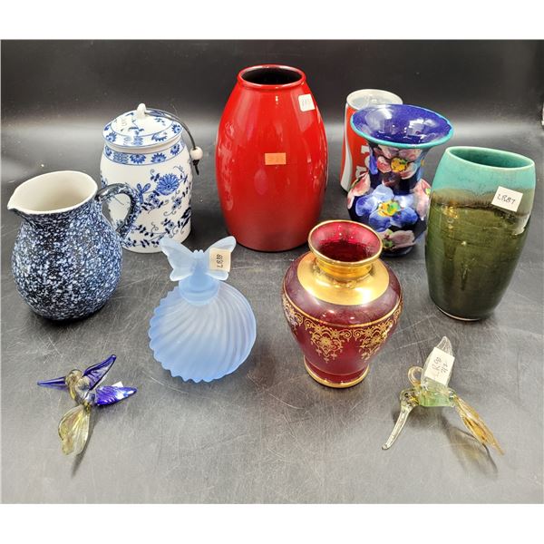 Ceramic Vase & Décor Lot