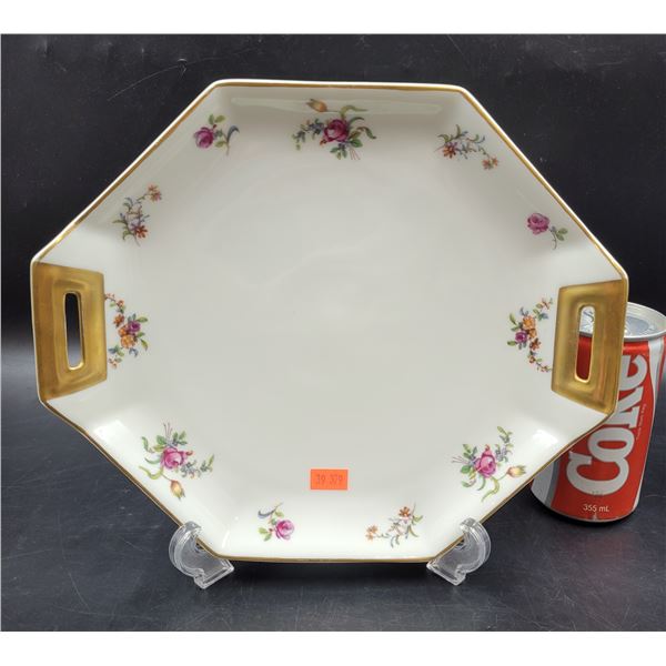 Hand Painted Limoges Serving Dish By Theodore Haviland Made In France