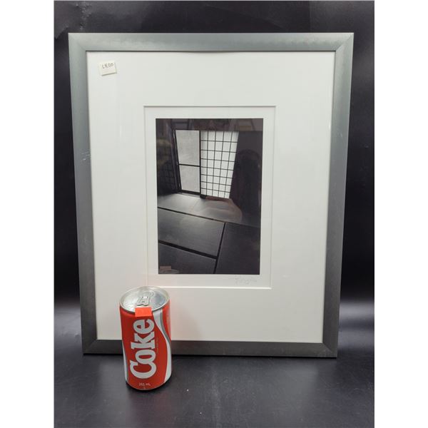 Photogrpahy By Darrell Dugas "Tatami & Shosi Yatsugatake" Japan Print 1998 Framed & Matted