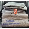 Image 1 : Stack Of U-Haul Moving Blankets