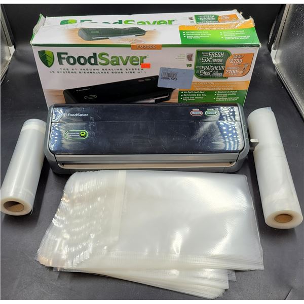 Food Saver FM-2000 Vacuum Food Sealing System