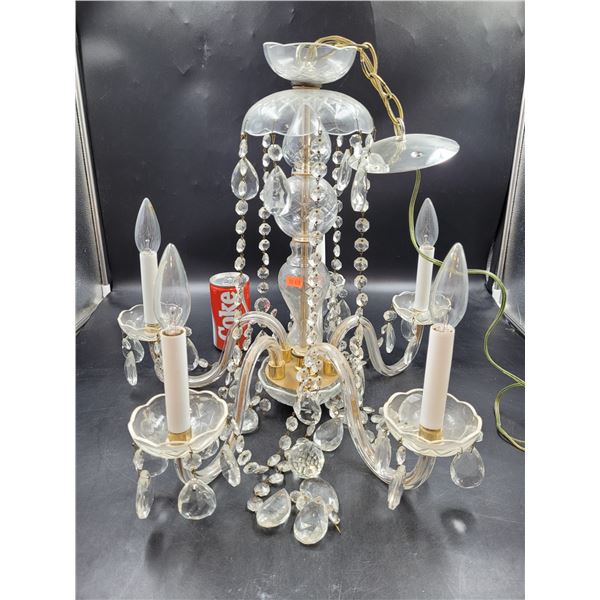 Vintage Crystal Chandelier