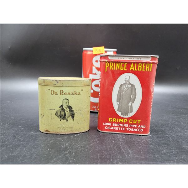 Vintage Cigarette and Tobacco Tins