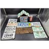 Image 1 : Vintage License Plate Lot