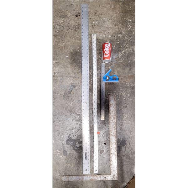 Steel Ruler Lot