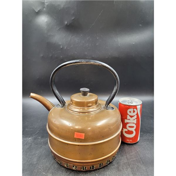 Antique Copper Teapot