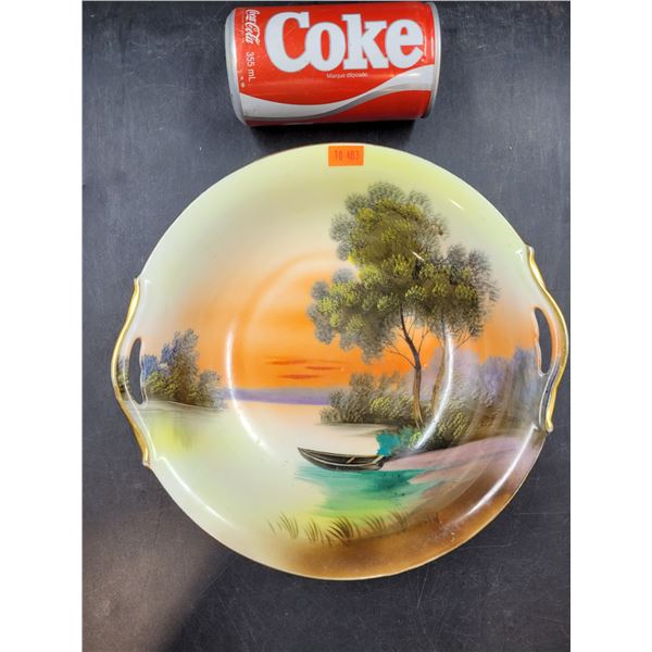 Vintage Noritake Hand Painted Serving Dish Made In Japan