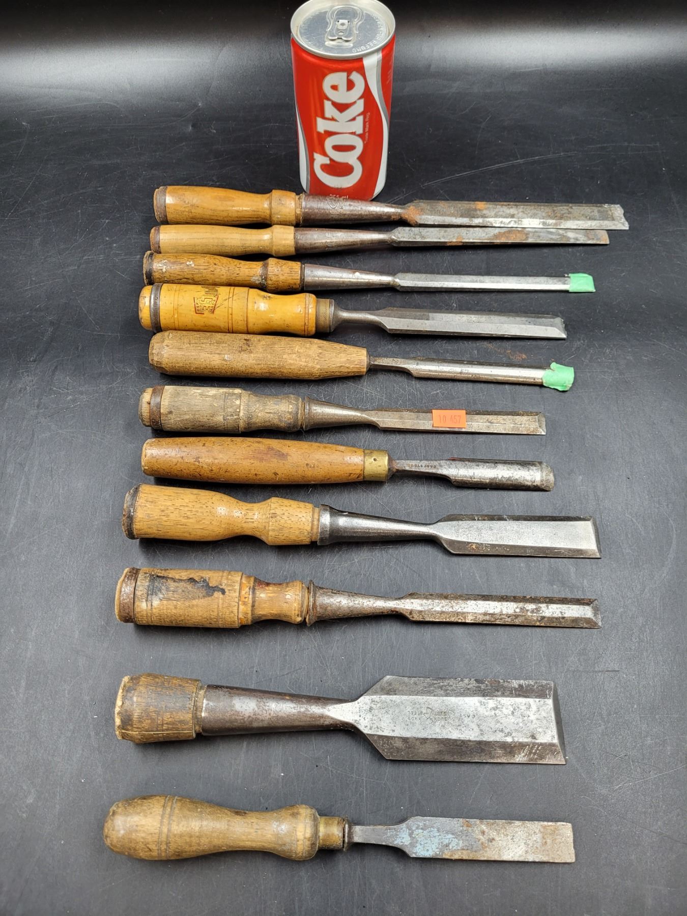 Vintage Woodworking Chisels