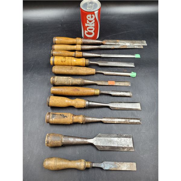 Vintage Woodworking Chisels