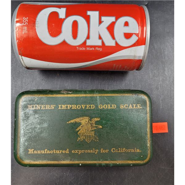 Vintage Miners' Gold Scale