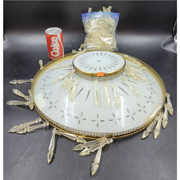 Vintage MCM Ceiling Light