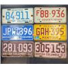 Image 1 : Vintage Canadian License Plates