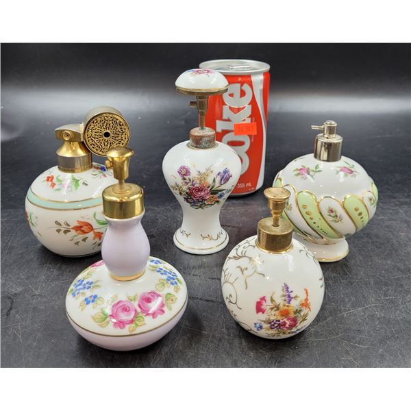 Vintage Porcelain Perfume Atomizers
