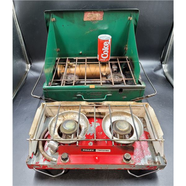 Vintage Coleman & Tilley Propane Portable Camping Stoves