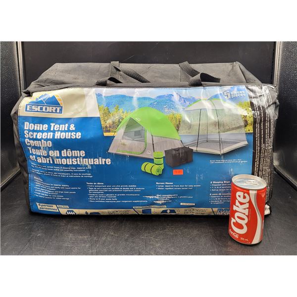 Escort Dome Tent & Screen House Combo