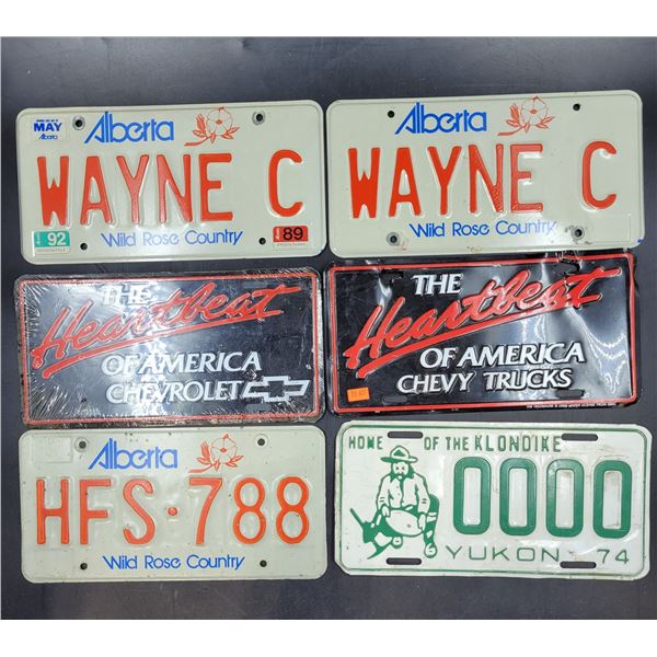 Souvenir License Plate Lot