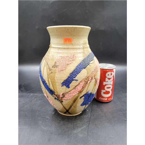 Signed Hand Painted Vase