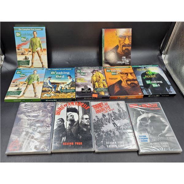 Breaking Bad & Son's Of Anarchy Series DVD's