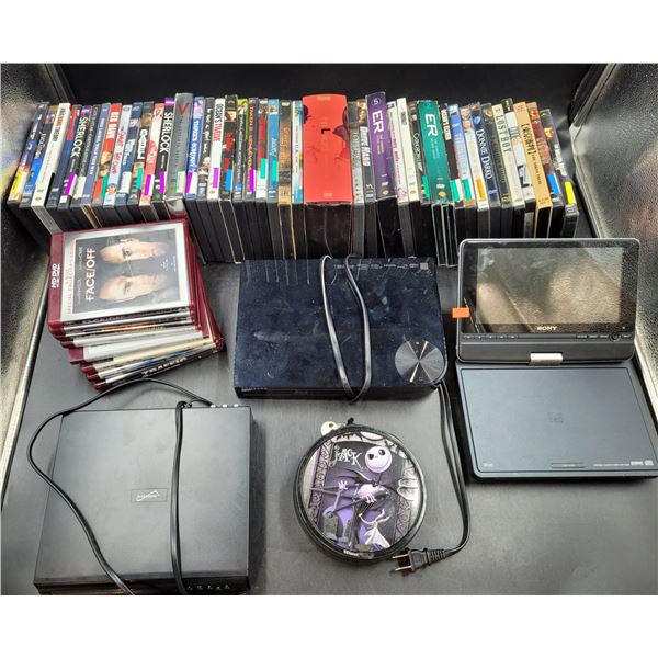 DVD & DVD Player Lot