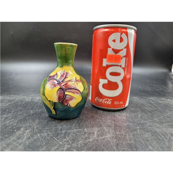 Green Hibiscus Moorcroft Vase