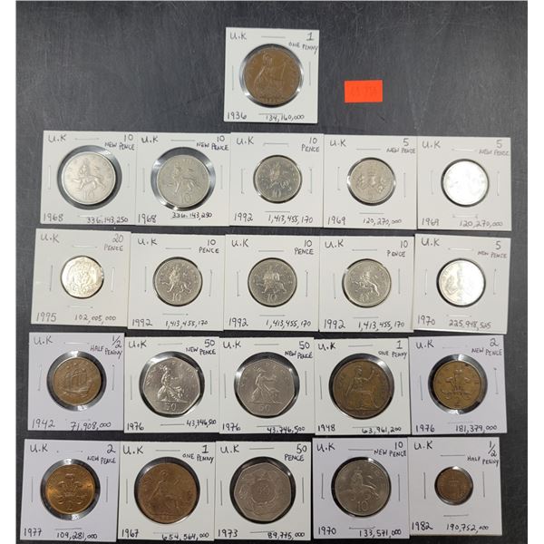 U.K Coin Lot