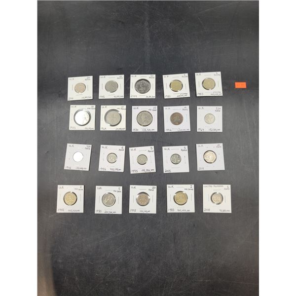 Assorted UK Coin Lot