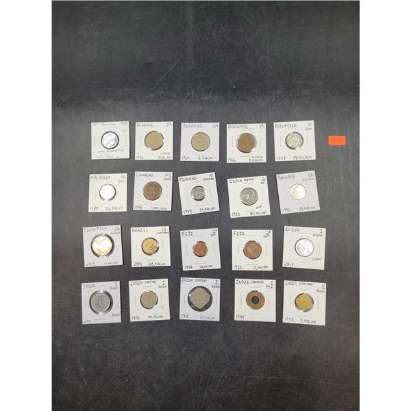 Assorted World Coin Lot