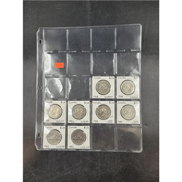 Canadian Silver Dollars