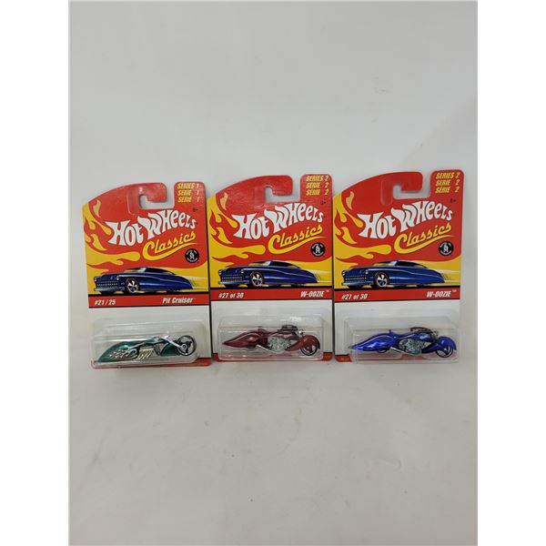 Hot Wheels Classics "Pit Cruiser" & 2 "W-oozie's"