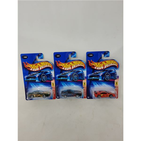 Hot Wheels "Ferrari 456M", "Ferrari 550 Maranello" & "Ferrari F365 Challenge"