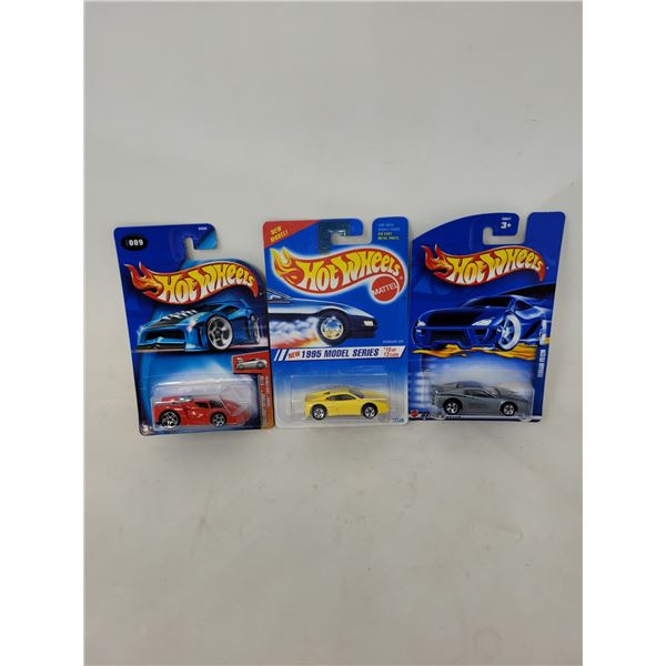 Hot Wheels "Enzo Ferrari", "Ferrari 355" & "Ferrari F512M"
