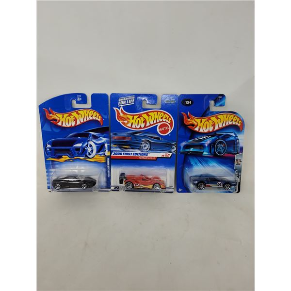 Hot Wheels "Ferrari 360 Modena", "Ferrari 333 SP" & "Ferrari 308"