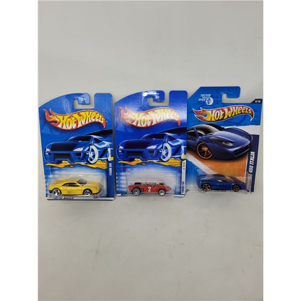 Hot Wheels "Ferrari 348", "Ferrari 156" & "Ferrari 458 Italia"