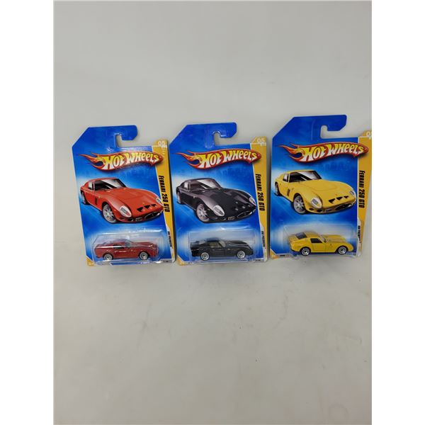 Hot Wheels 3 "Ferrari 250 GTO's"